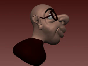 Man 3D Print Model