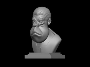 Man sculpt Modello di stampa 3D