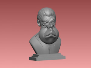 Man sculpt Modello di stampa 3D