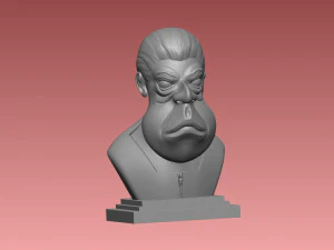 Man sculpt 3D Print Model