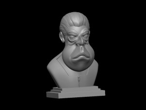 Man sculpt Modello di stampa 3D