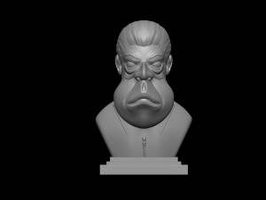 Man sculpt Modello di stampa 3D