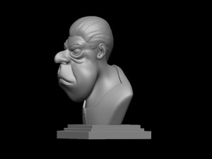 Man sculpt Modello di stampa 3D
