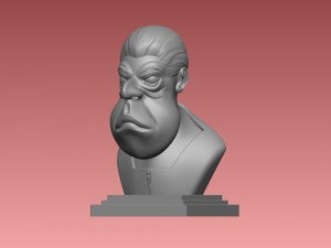 Man sculpt Modello di stampa 3D