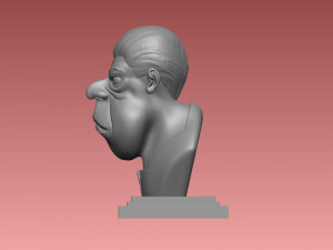 Man sculpt Modello di stampa 3D