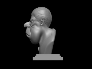 Man sculpt Modello di stampa 3D