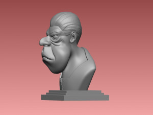 Man sculpt Modello di stampa 3D