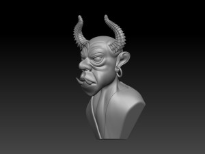 Hell Boy Modello di stampa 3D