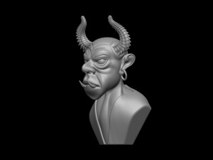 Hell Boy Modello di stampa 3D