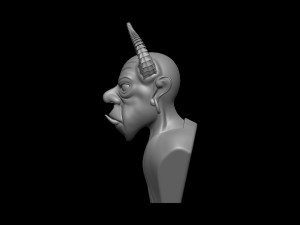 Hell Boy Modello di stampa 3D