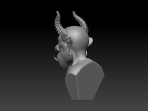 Hell Boy Modello di stampa 3D