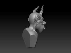 Hell Boy Modello di stampa 3D