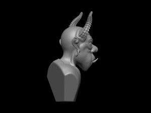 Hell Boy Modello di stampa 3D