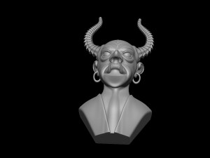 Hell Boy Modello di stampa 3D
