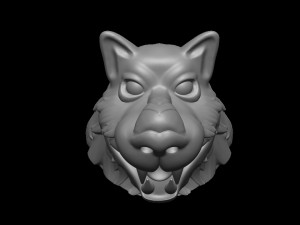 Dog Model Cetak 3D
