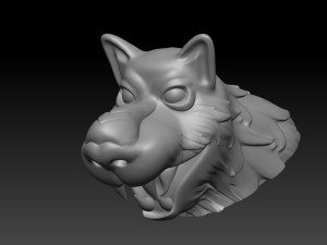 Dog Model Cetak 3D