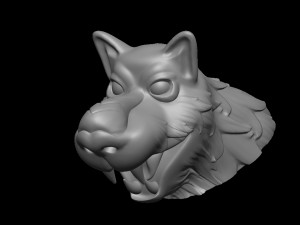 Dog Model Cetak 3D