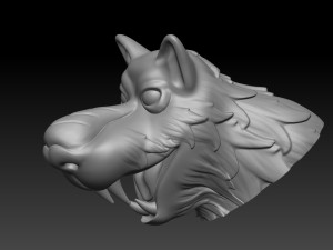 Dog Model Cetak 3D