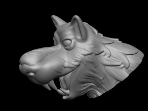 Dog Model Cetak 3D