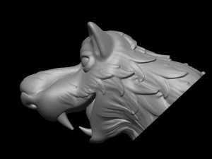 Dog 3D Print Model