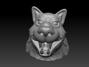 Dog Model Cetak 3D