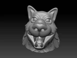 Dog 3D Print Model