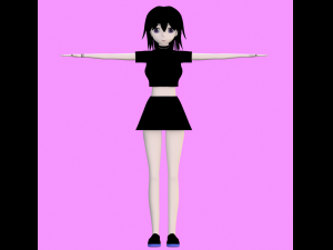 HanakoVRChat Modèle 3D