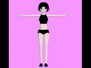 HanakoVRChat Modèle 3D