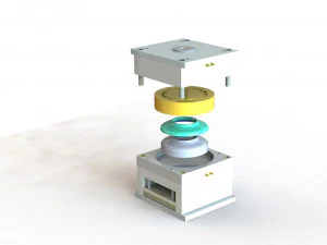 Plastic Injection Mold Design 3D Model