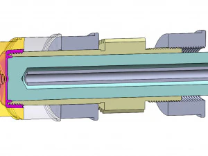 Plastic Injection Mold Design - Gearbox Lid Mold 3D Model