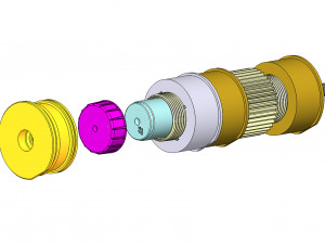 Plastic Injection Mold Design - Gearbox Lid Mold Modello 3D