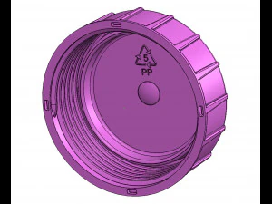Plastic Injection Mold Design - Gearbox Lid Mold 3D Model