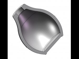 Plastic Injection Mold Design-Rubber Pump Mold Modelo 3D