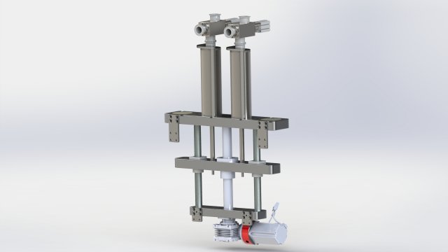 Liquid Filling Unit 3D Model .c4d .max .obj .3ds .fbx .stl .blend 