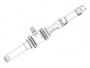 Liquid Filling Piston Nozzle 3D Model