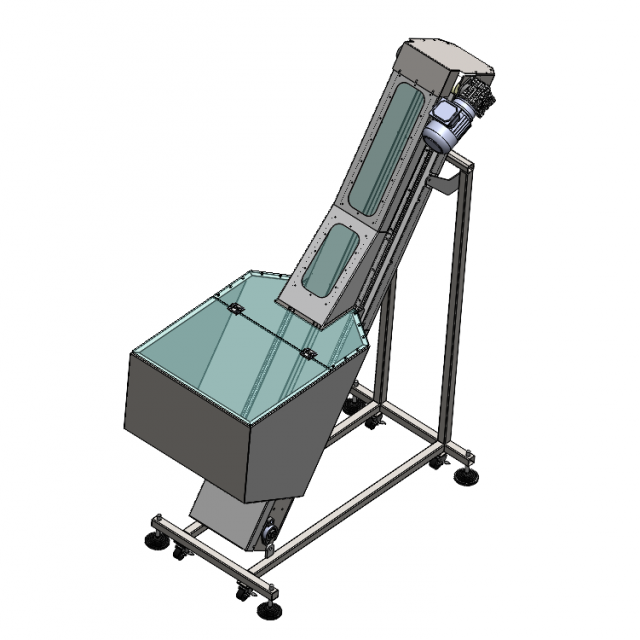 Product Carrying Conveyor 3Dモデル .c4d .max .obj .3ds .fbx .stl .blend 