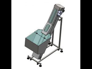 제품 운반 컨베이어 3D 모델