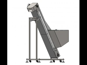Product Carrying Conveyor 3D Model