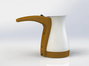 Cafeteira El&eacute;trica Mold&aacute;vel Modelo 3D