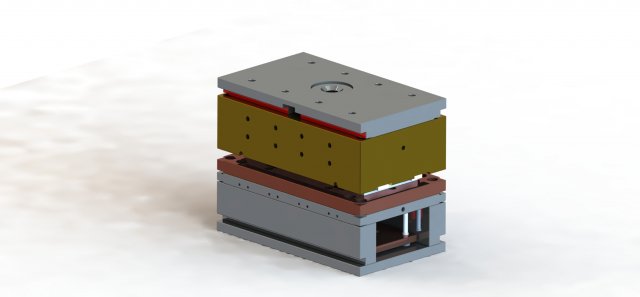 Plastic Injection Mold Design 3D-Modell .c4d .max .obj .3ds .fbx .stl .blend 