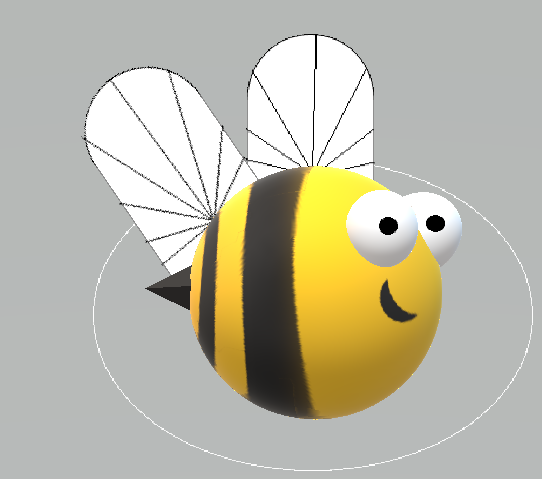Cartoon Bee 3D Model .c4d .max .obj .3ds .fbx .stl .blend 