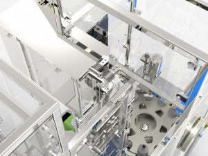 LLENADORA ROTATIVA DE LIQUIDOS 3D Model