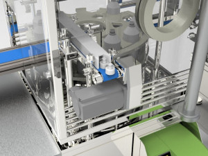 LLENADORA ROTATIVA DE LIQUIDOS 3D Model