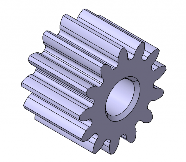 M1Z13SPUR GEARB10 3Dモデル .c4d .max .obj .3ds .fbx .stl .blend 
