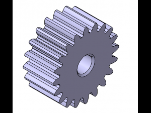 M1 Z20 SPUR GEAR B10 3D Модель