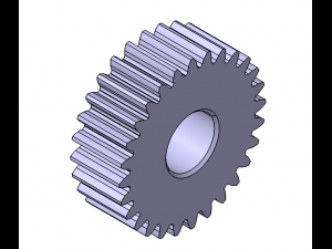 M1 Z28 SPUR GEAR B10 3D 모델