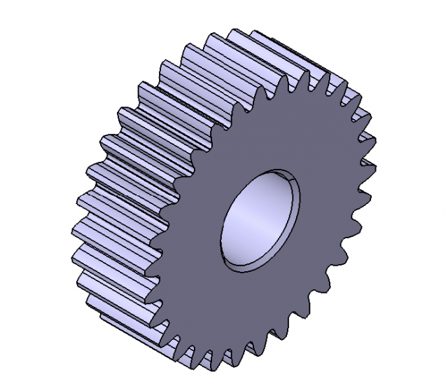 M1 Z30 SPUR GEAR B10 Modèle 3D .c4d .max .obj .3ds .fbx .stl .blend 