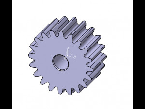 Rack and Pinion Assembly 3Dモデル