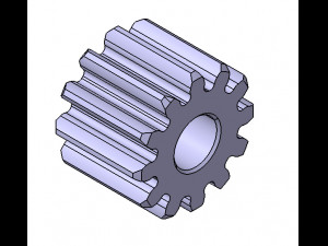 M2 Z 12 SPUR GEAR B20 3D 모델