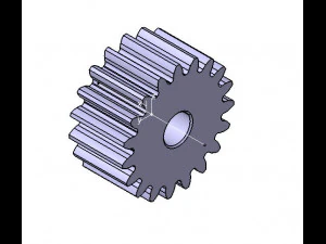 M2 Z19 PRZEKŁADNIA czołowa B20 Model 3D